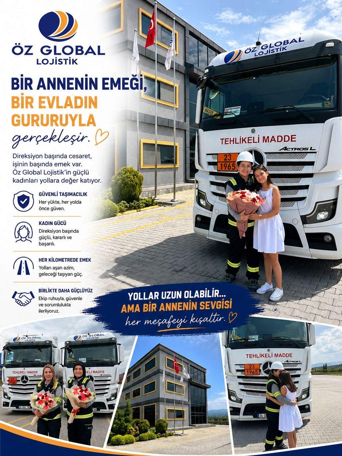 Kadromuzda Çalışan Bayan Sürücülerimiz Anneler Günü Kutlaması